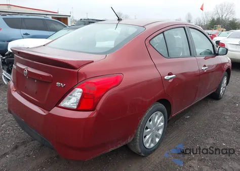 2016 Nissan Versa 1.6 S/1.6 S+/1.6 Sl/1.6 Sv z USA, uszkodzony, nr VIN 3N1CN7AP5GL905840